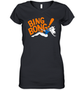Bada Bing Bong New York Knicks Women039S V Neck T Shirt