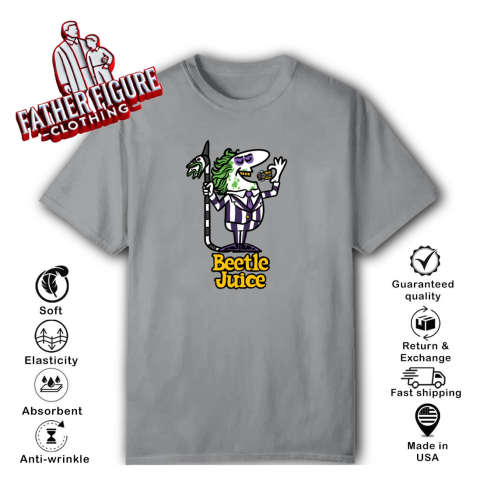 Beetlejuice Pizza T Shirt