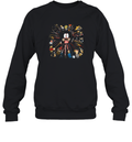 Courage Wick Courage The Cowardly Dog Sweatshirt