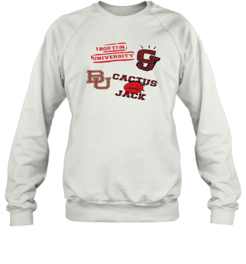 Boston University Cactus Jack Goes Back To College Travis Scott Sweatshirt