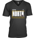 Baltimore Ravens Fanatics 2024 Afc North Division Champions Conquer V Neck T Shirt
