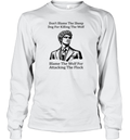 Daniel Penny Dont Blame The Sheep Dog For Killing The Wolf Long Sleeve T Shirt