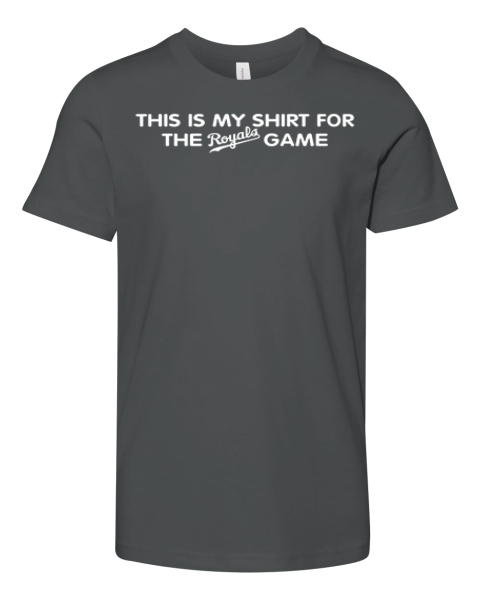 Creed Humphrey This Is My Shirt For The Royals Game Premium Youth T Shirt