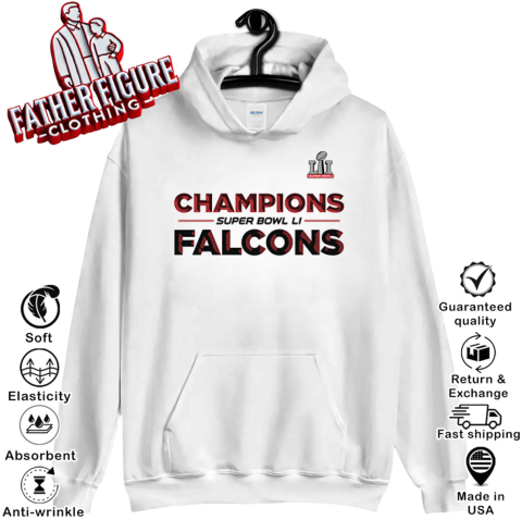 Atlanta Falcons Super Bowl Li Champions Nfl Hoodie