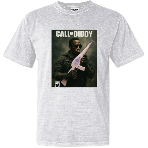 Baby Oil Call Of Diddy Dyed Heavyweight T Shirt