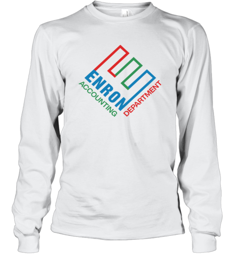 Enron Accounting Department Long Sleeve T Shirt