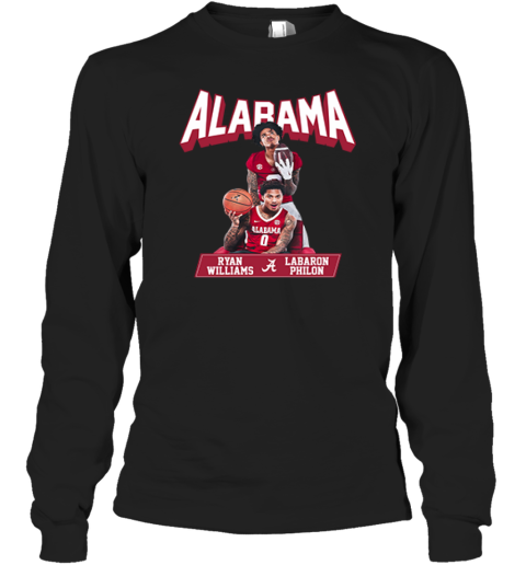 Alabama Ryan Williams And Labaron Philon Long Sleeve T Shirt