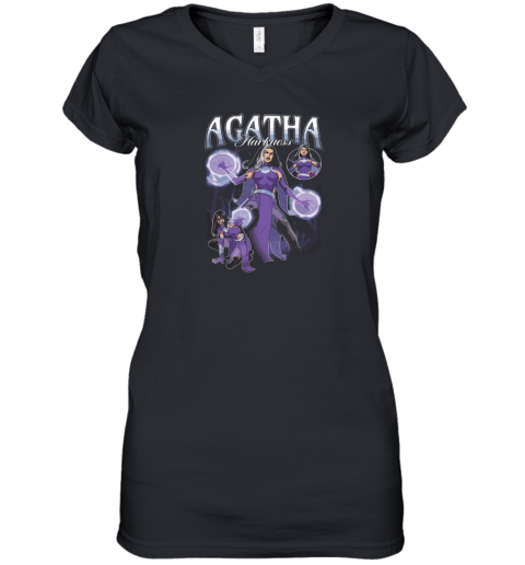 Agatha All Along Power Poses Unisex Tee Women039S V Neck T Shirt
