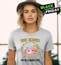 Be Kind Or Be Corrected Women039S T Shirt