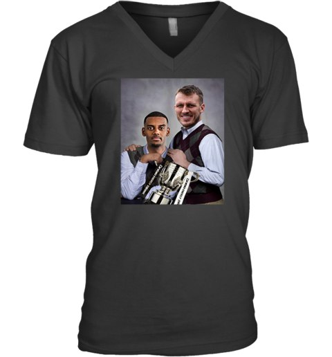 Alexander Isak Amp Dan Burn Step Brothers V Neck T Shirt