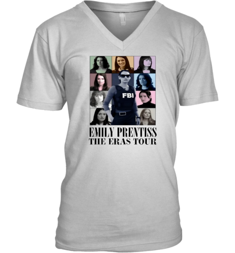 Emily Prentiss The Eras Tour 2024 V Neck T Shirt