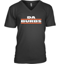 Da Burbs Chicago Bears V Neck T Shirt