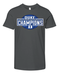 Duke Acc 2025 Championship Premium Youth T Shirt