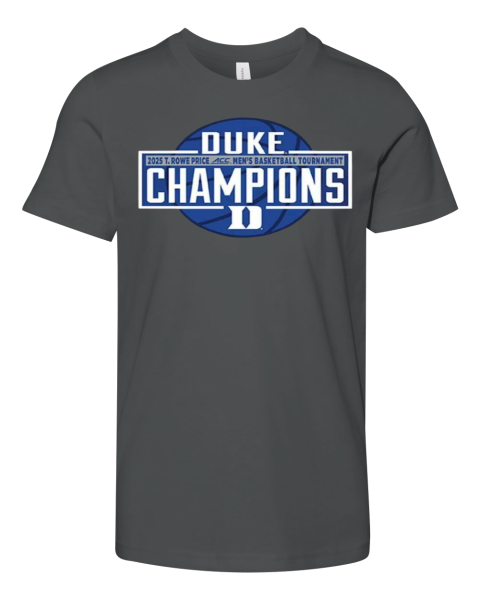 Duke Acc 2025 Championship Premium Youth T Shirt
