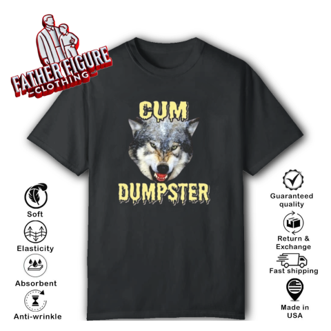 Cup Dumpster Wolf Meme T Shirt