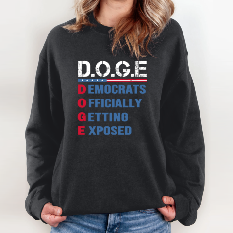Doge Democrats Officially Getting Exposed Sweatshirt