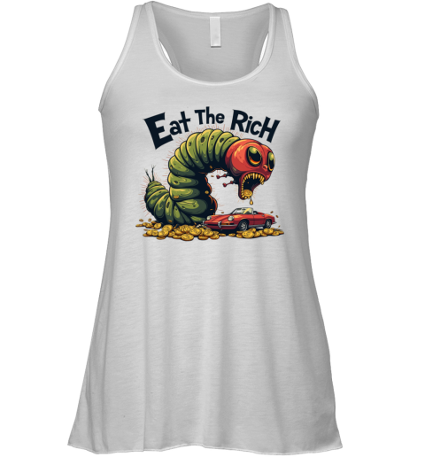 Eat The Rich Hungry Caterpillar Racerback Tank