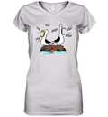 Dad Dad Dad Seagull Father Day Women039S V Neck T Shirt