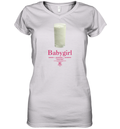 Babygirl Nicole Kidman Milk Drinking Women039S V Neck T Shirt