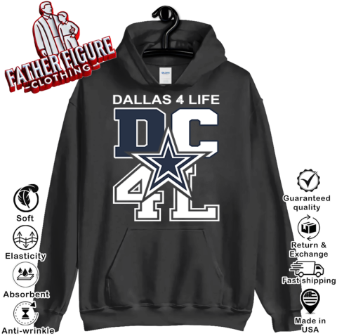 Dallas Cowboys 4 Life Hoodie