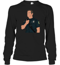 Bobby Nash Captain 911 On Abc Tv Show Long Sleeve T Shirt