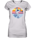 Combined No Hitters Aren039T Real Women039S V Neck T Shirt