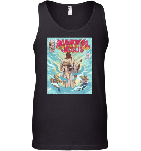 Deadpool And Wolverine Marvel Jesus 2024 Tank Top
