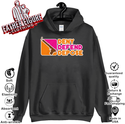 Deny Defend Depose Donuts Hoodie