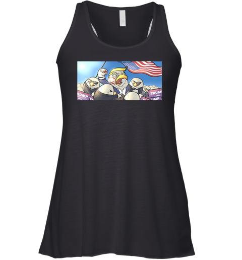 Donald Trump American Eagle Racerback Tank