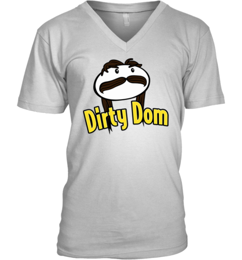 Dirty Dom Pringles Version Cartoon V Neck T Shirt