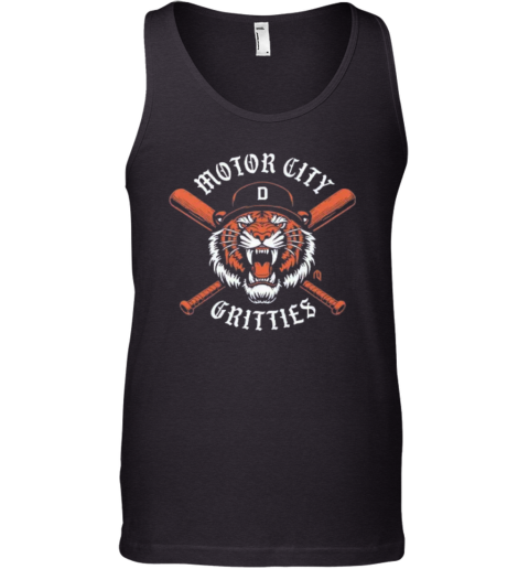 Detroit Tigers Motor City Gritties Tank Top