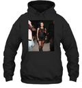 Charli D039Amelio Black Mesh Hoodie