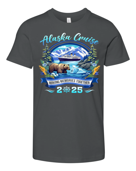 Alaska Cruise 2025 Making Memories Together Premium Youth T Shirt