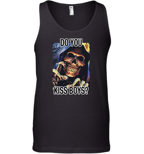 Do You Kiss Boys Rainbow Reaper Tank Top