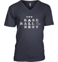 Baseball Is The Best V Neck T Shirt