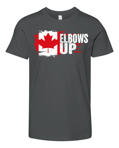 Elbows Up Canada Strong Premium Youth T Shirt