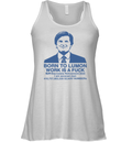Born To Lumon Work Is A Fuck Macrodata Refinement 2024 Racerback Tank