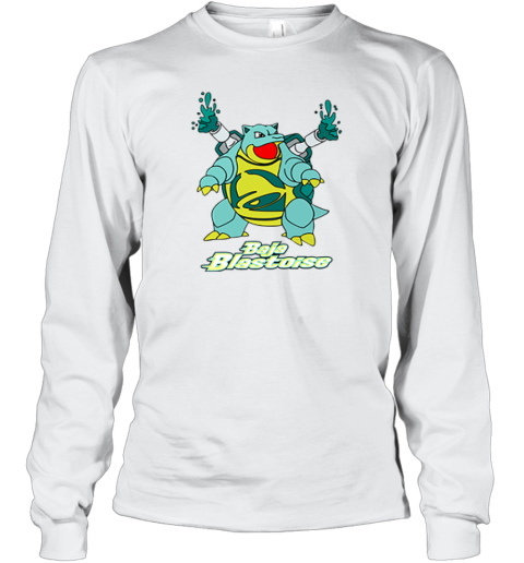 Baja Blastoise Turtle Long Sleeve T Shirt