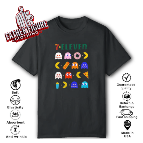 7 Eleven Pac Man T Shirt