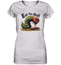 Eat The Rich Hungry Caterpillar Women039S V Neck T Shirt