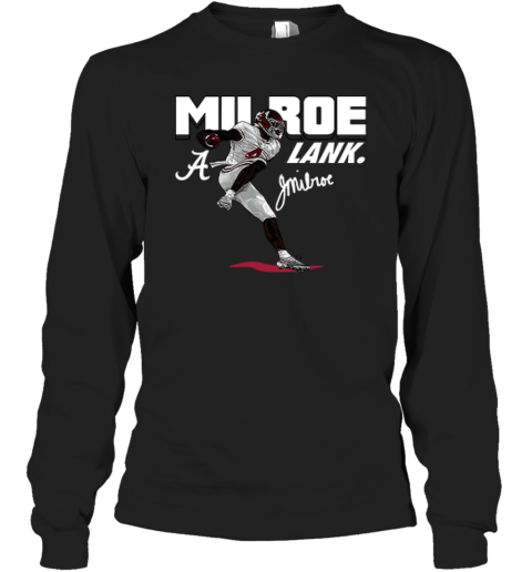 Alabama Jalen Milroe Lank Long Sleeve T Shirt