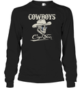 Cowboys Cry Too Noah Kahan Long Sleeve T Shirt