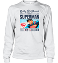 Daily Planet Superman Long Sleeve T Shirt