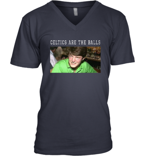 Donnie Beardsley The Celtics Are The Balls V Neck T Shirt