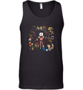 Courage Wick Courage The Cowardly Dog Tank Top