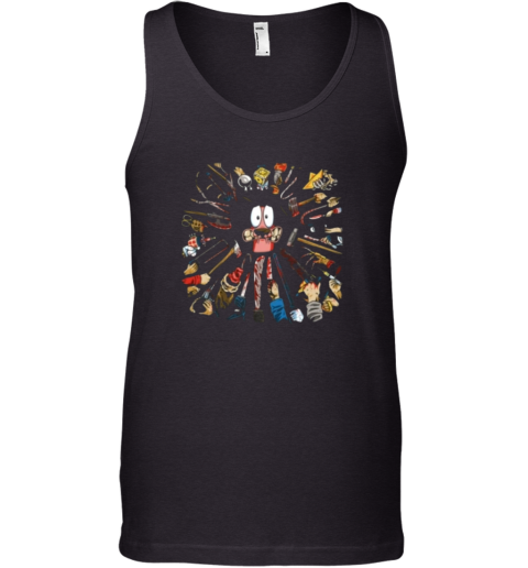 Courage Wick Courage The Cowardly Dog Tank Top