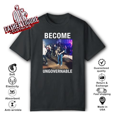 Become Ungovernable Peeing Man T Shirt