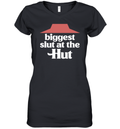 Biggest Slut At The Pizza Hut Women039S V Neck T Shirt