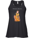 Eli Ellis He Knows What It Is Racerback Tank