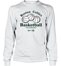 Boston Celtics Basketball Eighteen Time World Champions Long Sleeve T Shirt
